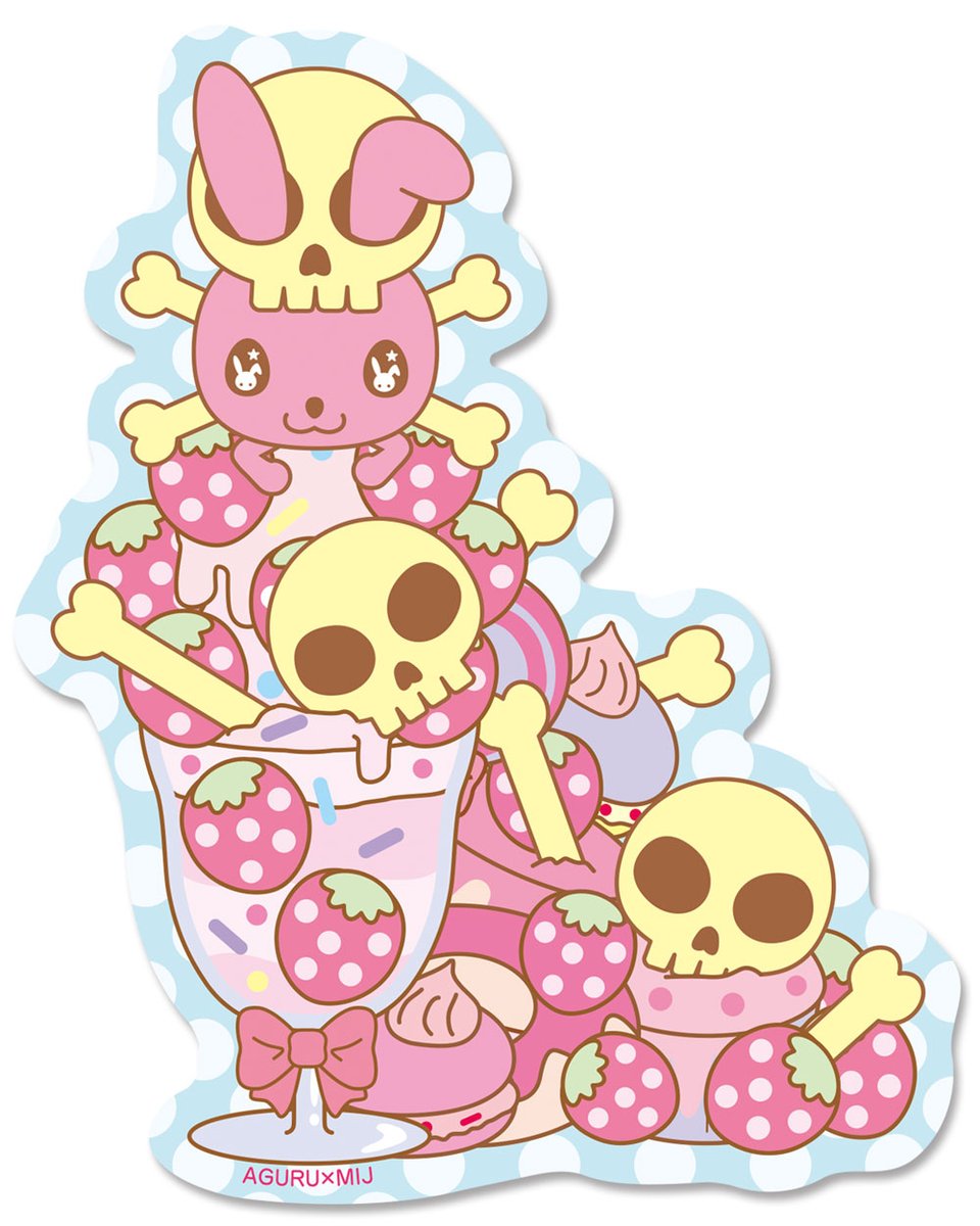 2016年に発売されたステッカーイラスト。
#イラスト #アート #絵 #画 #イラストレーター #illustration #illustrator #art #kawaii #cute