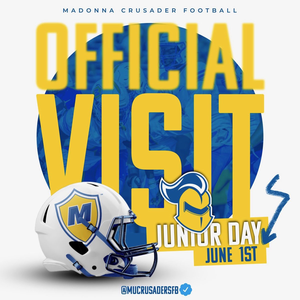 Thanks <a href="/Coach_Straz/">Coach Straz</a> from Madonna football for the personal invite to junior day. <a href="/CoachAaronMetz/">Aaron Metz</a> <a href="/BKarwowski50/">Coach Karwowski</a> <a href="/ChrisTo69013539/">Chris Tobin</a> <a href="/CoachsSuite/">Coach's Suite LLC</a> <a href="/Coachvon05/">Kelvon roberts</a> <a href="/18bstank/">Coach Stank</a> <a href="/MIexposure/">Michigan exposure</a> <a href="/PrepRedzoneMI/">Prep Redzone Michigan</a>