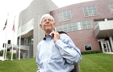 chrisronayne's tweet photo. Job well done Jack Boyle. It was a pleasure to work with Jack on the Campus District. This man turned CSU @CLE_State into a true college campus. To a purposeful life. Rest in peace, Jack 💚 https://t.co/XrqBhLY4AM