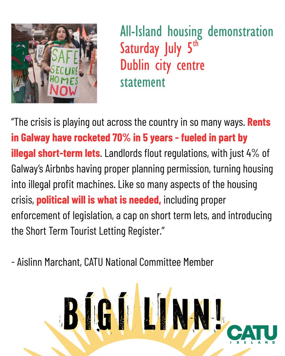 CATU Ireland tweet media