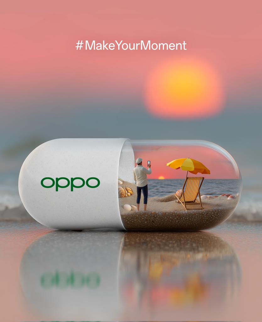 Whether it’s a golden sunset or a quiet escape, every moment, even the ones that can fit in a capsule, hold the potential to be a cherished memory forever with an OPPO Phone in your hands.

🌅📱 #CapsuleTrend #InACapsule #ShotOnOPPO #MakeYourMoment #Trending #OPPOIndia