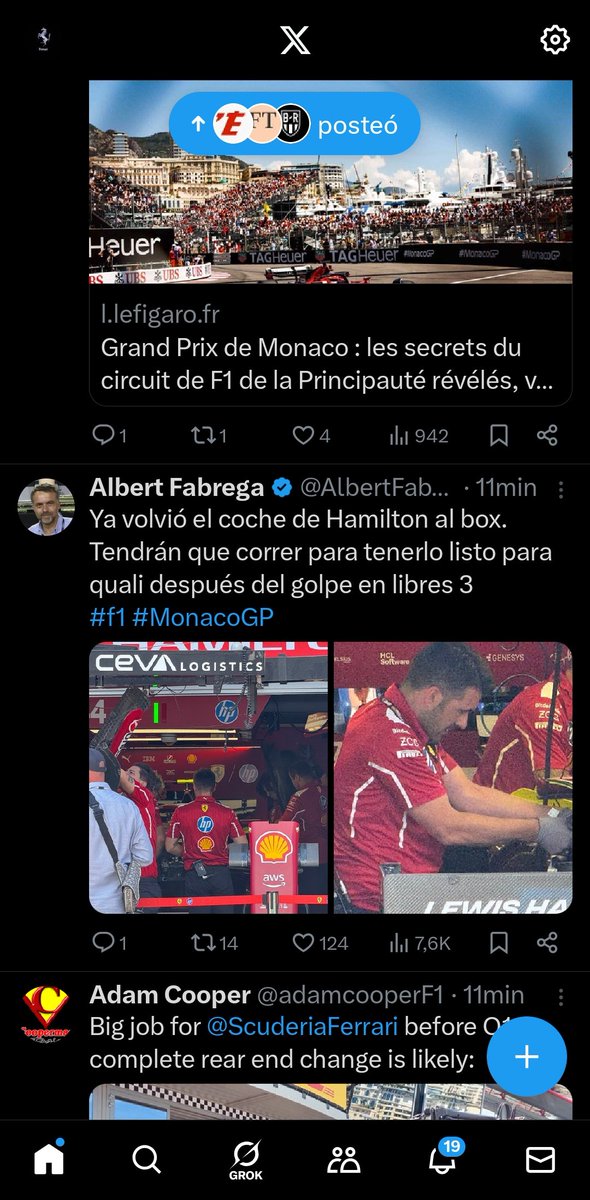 TopdriverSC's tweet photo. @AlbertFabrega eres un crack!!
Tengo un pantallazo donde se demuestra que hace más de 55 años que adelantaste éste post.
Y quizás aún no habías nacido 🤦‍♂️🤦‍♂️
No sé qué ha sucedido en X https://t.co/SlxtDE5jEK