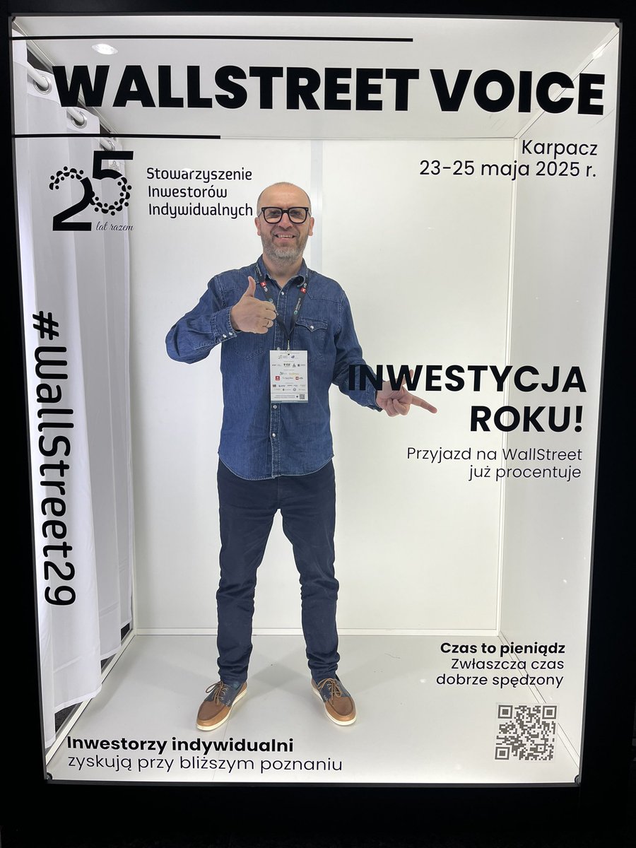 Inwestycja w siebie ma zawsze najwyższą stopę zwrotu. Dlatego co roku warto być na #WallStreet29