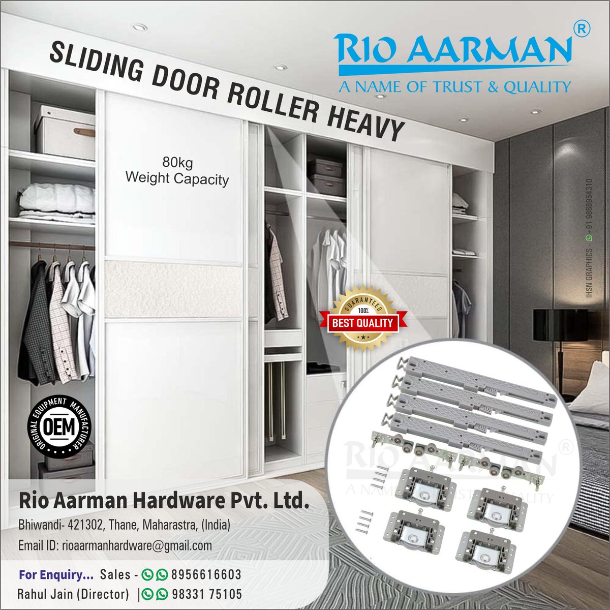 ihsndigital's tweet image. For doors that demand more "𝐑𝐈𝐎 𝐀𝐀𝐑𝐌𝐀𝐍" sliding door rollers for seamless operations.
.
.
.
#RioAarmanHardware #SmoothSliding #EffortlessLiving #SlidingDoorRollers #HighPerformance #SeamlessMovement #PrecisionEngineering #SmoothOperation #StylishLiving #ihsn #digital