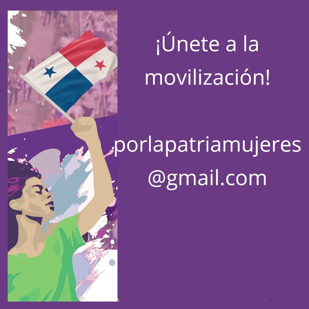 Marcha de mujeres. Domingo 25 de mayo. 3:00 p.m