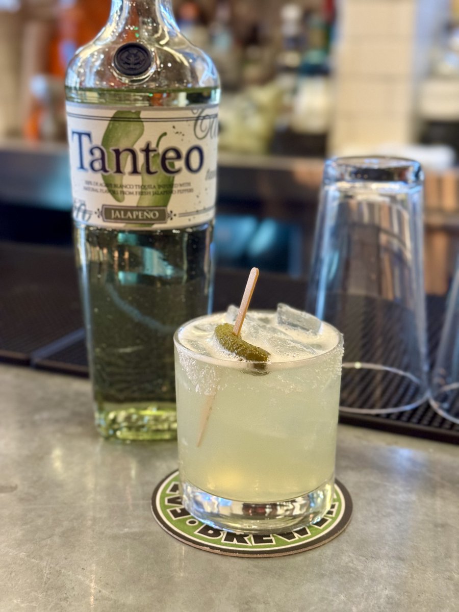 Fat Heads Pittsburgh (@fatheadspgh) on Twitter photo The holiday weekend is here! Stop down for a Poolside Pickleback!⛱️ Crafted with <a href="/TanteoTequila/">Tanteo Tequila</a> Jalapeño Tequila, Pickle Juice, Lime, & Simple The holiday weekend is here! Stop down for a Poolside Pickleback!⛱️ Crafted with <a href="/TanteoTequila/">Tanteo Tequila</a> Jalapeño Tequila, Pickle Juice, Lime, & Simple
