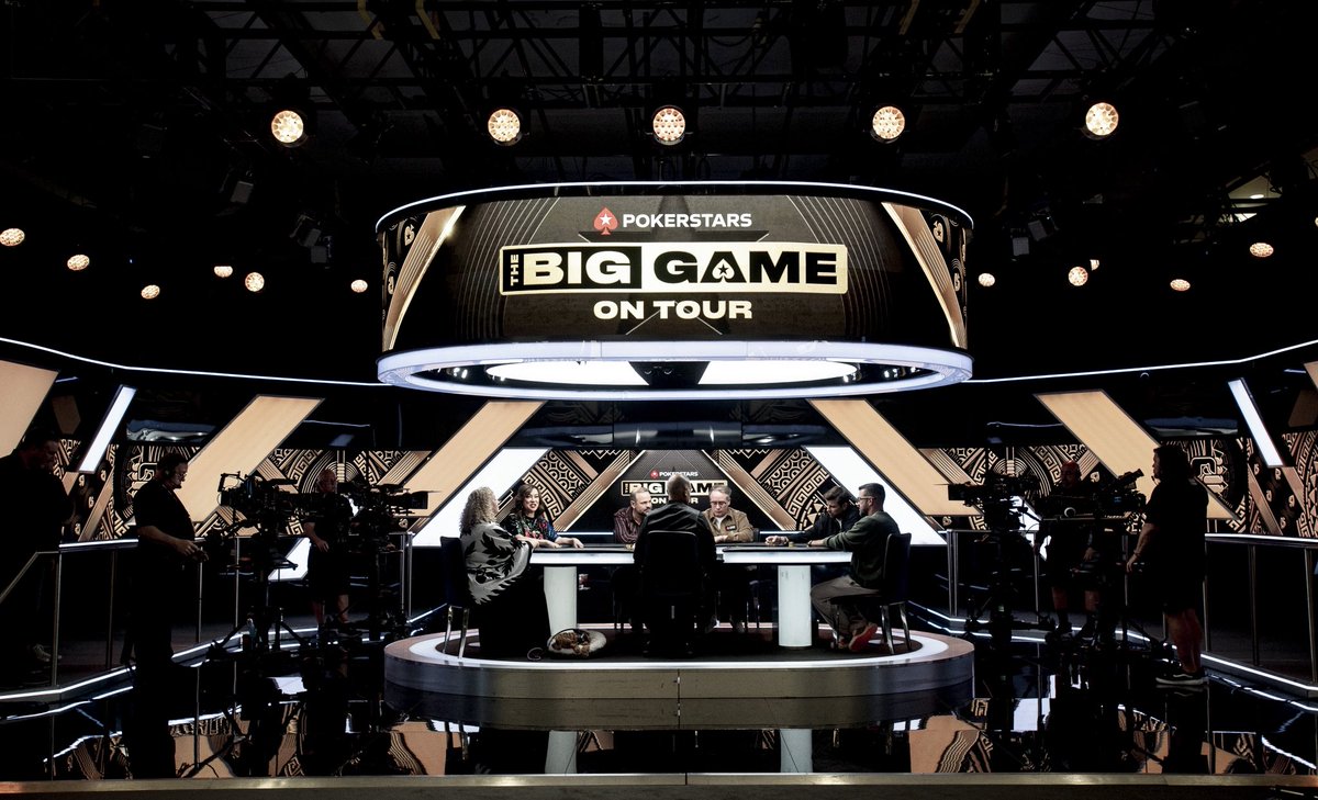 James Hartigan (@j_hartigan) on Twitter photo Watch the season premiere of the <a href="/PokerStars/">PokerStars</a> Big Game on Tour.
Featuring <a href="/JenniferTilly/">Jennifer Tilly</a>, <a href="/GriffinBenger/">Griffin</a>, <a href="/SquidPoker/">Sam Grafton</a>, <a href="/3gerardpique/">Gerard Piqué</a>, <a href="/aakkari/">andre akkari</a> & Loose Cannon <a href="/Oceanpup/">Jordan Handrich aka Illiterati</a>.
Episode 1 is now on YouTube! Watch the season premiere of the <a href="/PokerStars/">PokerStars</a> Big Game on Tour.
Featuring <a href="/JenniferTilly/">Jennifer Tilly</a>, <a href="/GriffinBenger/">Griffin</a>, <a href="/SquidPoker/">Sam Grafton</a>, <a href="/3gerardpique/">Gerard Piqué</a>, <a href="/aakkari/">andre akkari</a> & Loose Cannon <a href="/Oceanpup/">Jordan Handrich aka Illiterati</a>.
Episode 1 is now on YouTube!