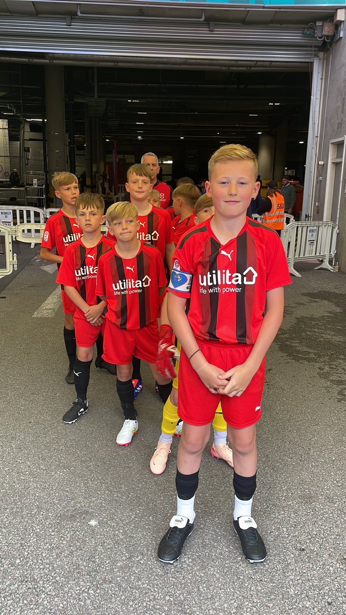 <a href="/UtilitaFootball/">Utilita Football</a> <a href="/EFL_Community/">EFL in the Community</a> 🟩We’re about to enter the pitch!

#BRCTInclusion #UtilitaKidsCup | <a href="/UtilitaFootball/">Utilita Football</a> <a href="/EFL_Community/">EFL in the Community</a>