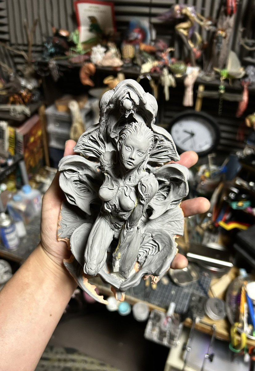 junya_serikawa's tweet image. 7月のワンフェス出品予定。頑張って間に合わせよう。