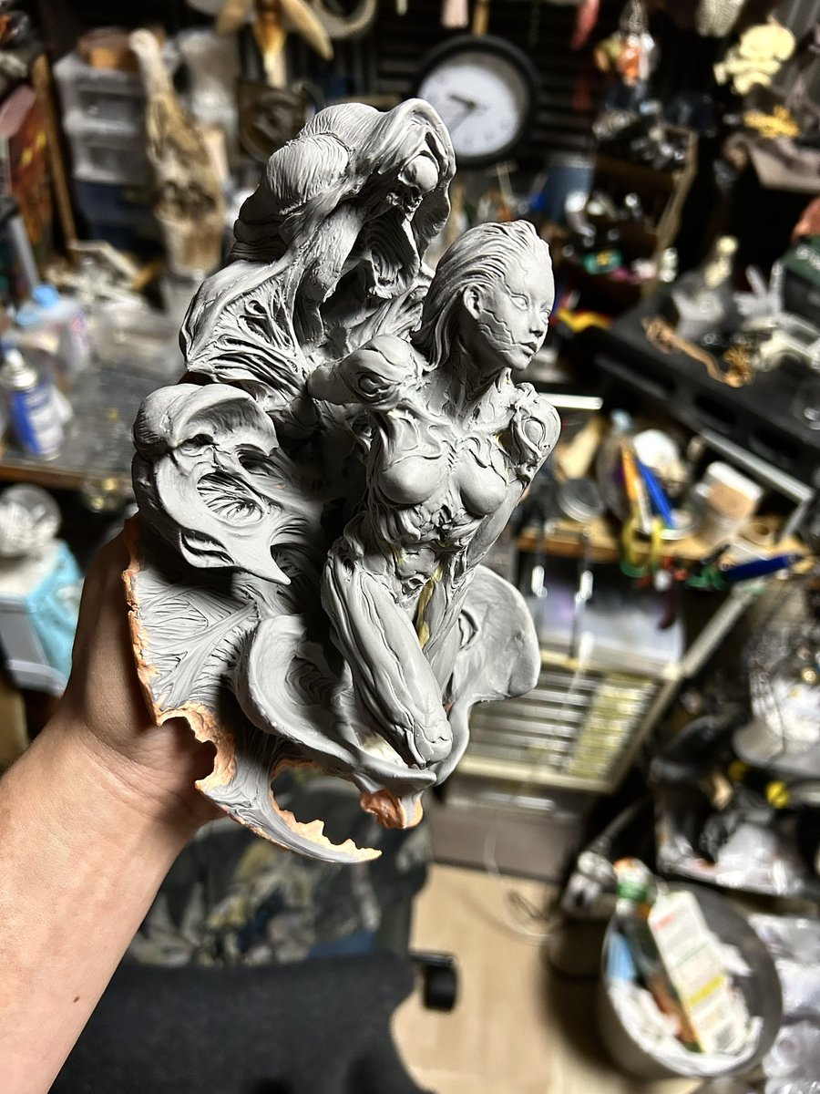 junya_serikawa's tweet image. 7月のワンフェス出品予定。頑張って間に合わせよう。