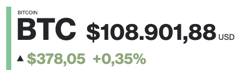 DiarioBitcoin's tweet photo. Qué belleza despertar todos los días con BTC bien por encima de $100K.

Ni en nuestros sueños más salvajes en 2014. https://t.co/nWANOhbK06