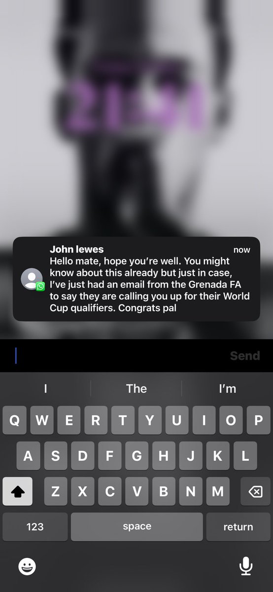 Jeremiah 29:11,🙌

Honoured to receive my first international call up for the upcoming World Cup Qualifiers with <a href="/GFAGrenada/">GrenadaFA</a> 🇬🇩
Gods Timing is always the best timing✝️