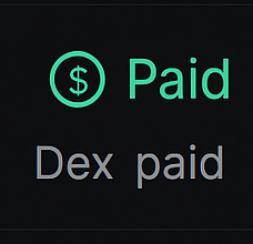 ARCAD3_X's tweet photo. DEX PAID !!!!