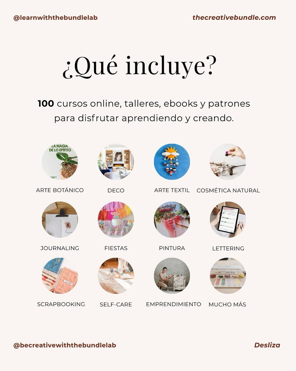 LaQueHaceLetras's tweet photo. Este año formo parte del Creative Bundle con mi eBook para iniciarse en Caligrafía y Lettering. 

Por 59€ adquieres el pack contiene 100 recursos creativos.

Compra desde mi link y te anotas a la clase virtual en vivo👇🏼 Disponible hasta el 27 de Mayo.
https://t.co/cZzuzTw4Lw https://t.co/Wsnq7XqN2R