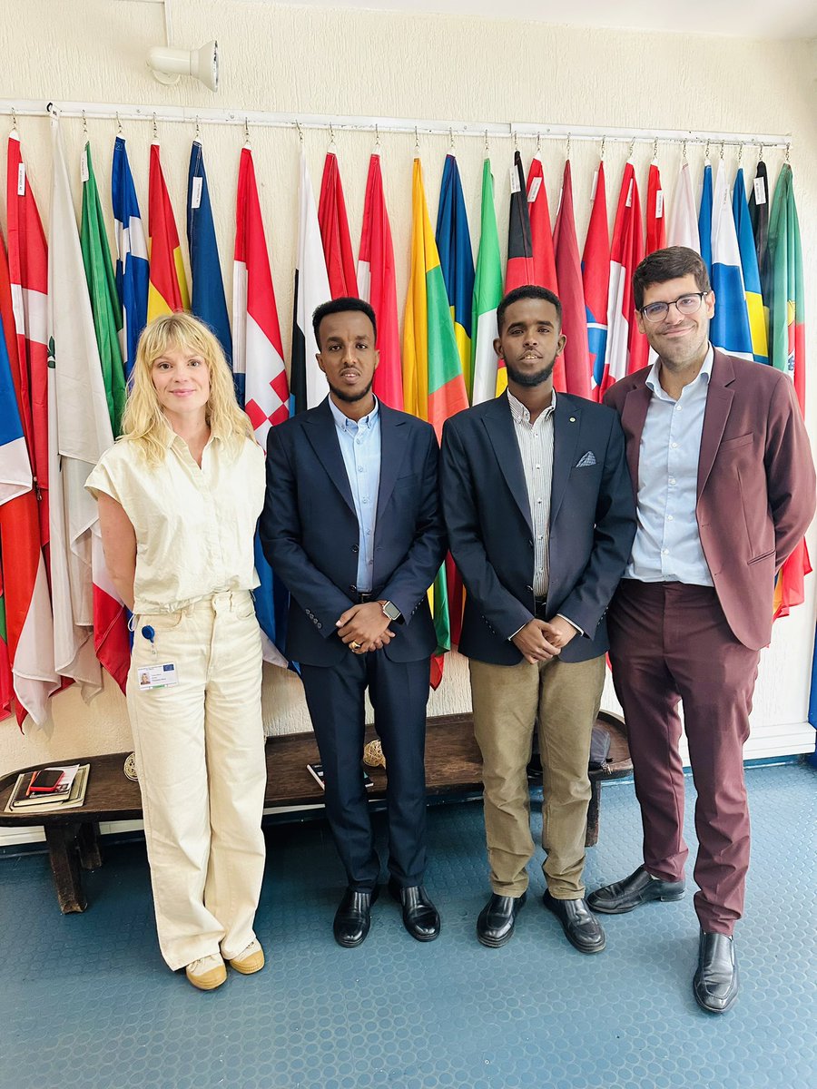 MasafDev's tweet image. On May 22, our team met with the @EUinEthiopia to share our mission to empower youth in the Somali Region. We discussed scaling grassroots innovation and aligning with EU priorities. Grateful for the engagement! #MasafSpaces #YouthEmpowerment