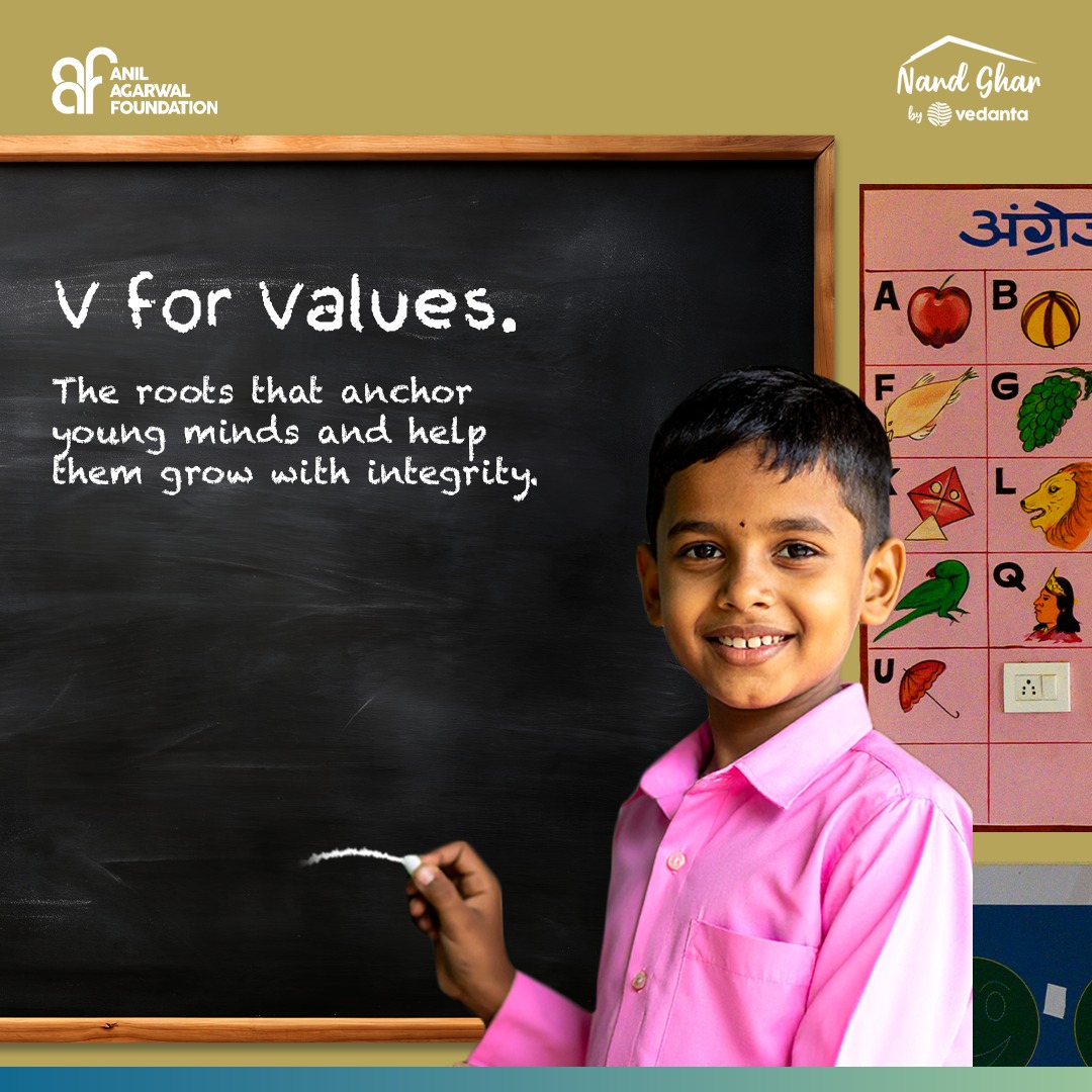 Before a child learns to read or write, they begin to understand what’s right. At Nand Ghar, we nurture values like kindness, empathy &amp; respect, the compass guiding every step. Join the movement. 

Visit nandghar.org to learn more.