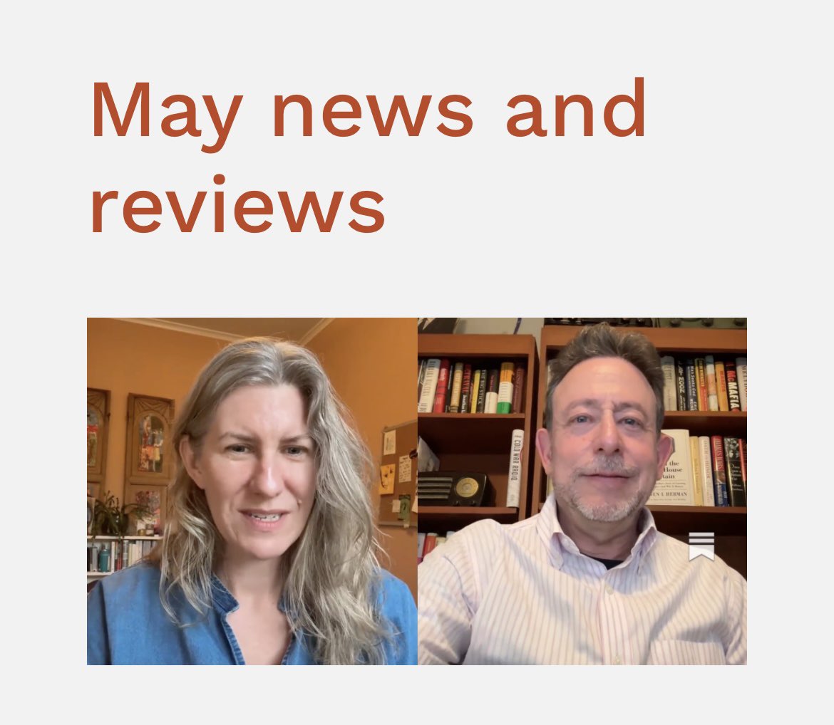 Kent State U Press (@kentstateupress) on Twitter photo New at the blog—our monthly roundup of news and reviews, including attention for books by <a href="/W7VOA/">Steve Herman</a>, Mary Noé, and more: kentstatebooks.wordpress.com/2025/05/24/may… New at the blog—our monthly roundup of news and reviews, including attention for books by <a href="/W7VOA/">Steve Herman</a>, Mary Noé, and more: kentstatebooks.wordpress.com/2025/05/24/may…