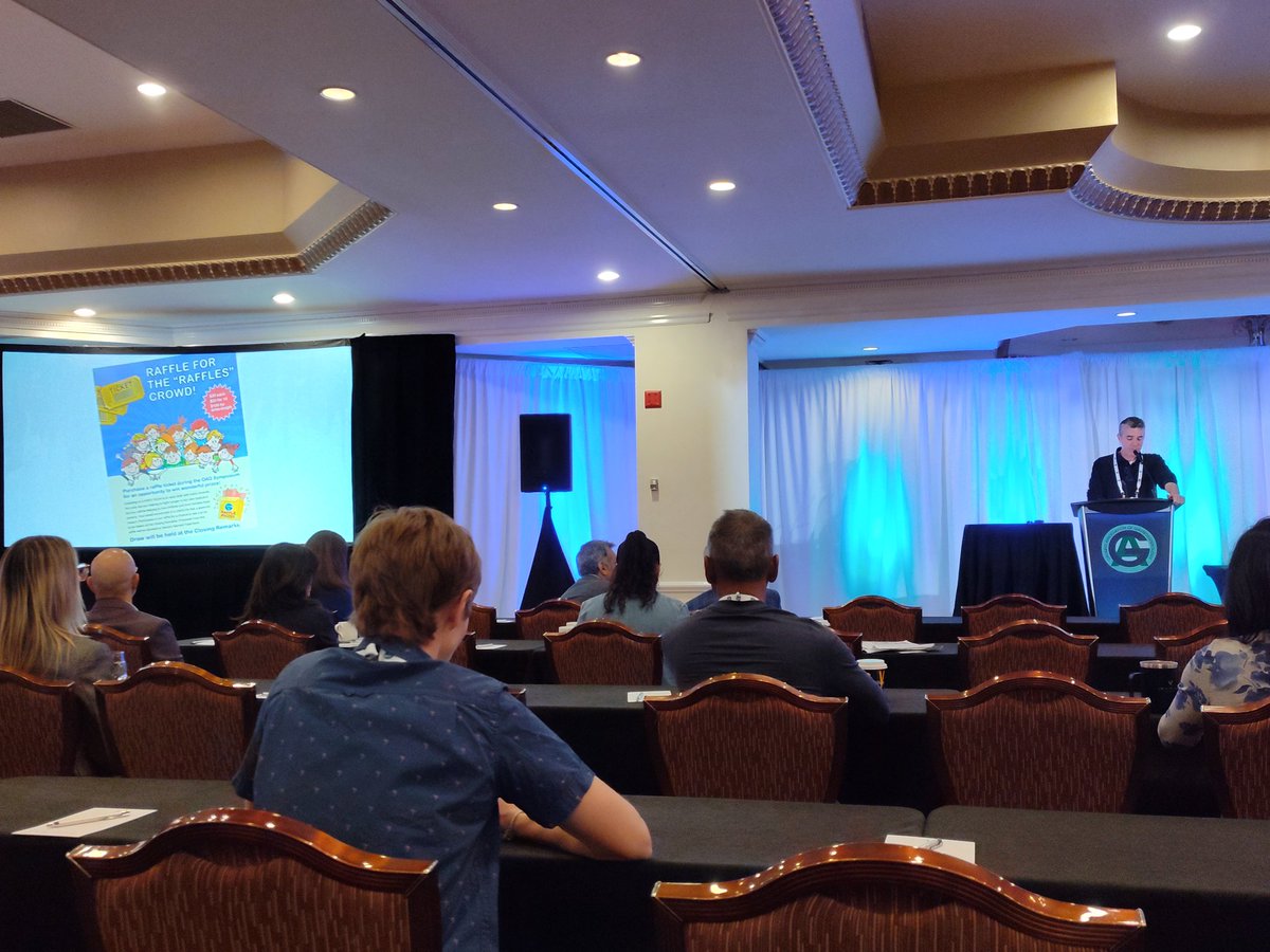 ontario_gastros's tweet photo. @GastroGreenMD OAG president and conference chair starts off #IBDLiver2025 in Niagara on the Lake Queens Landing @vintage_hotel @ontario_gastros https://t.co/Tuga0HLnRM