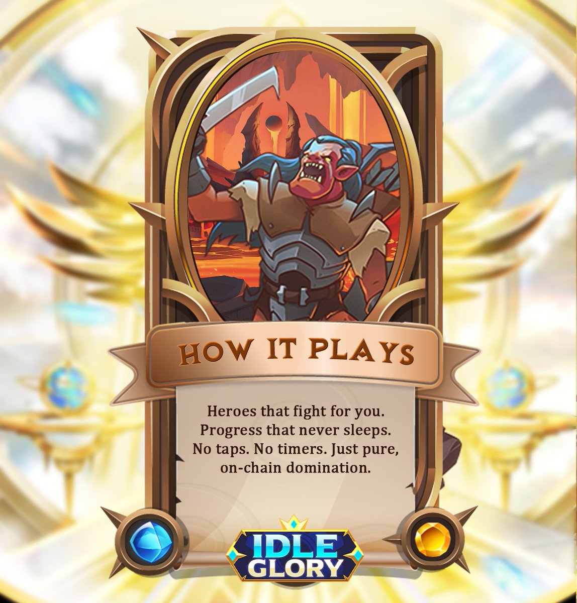 idle_gIory's tweet photo. 🧵 How It Plays – Idle Glory

⚔️ Auto battles.
📈 On-chain upgrades &amp; real-time scaling.
🧠 Heroes optimize themselves – you just plan the strategy.
🛡️ Zero grind. Full ownership.

🌐 Built on @SeiNetwork – lightning-fast, fully on-chain.
Idle never felt this powerful.

#GameFi https://t.co/GfRMme3BtH
