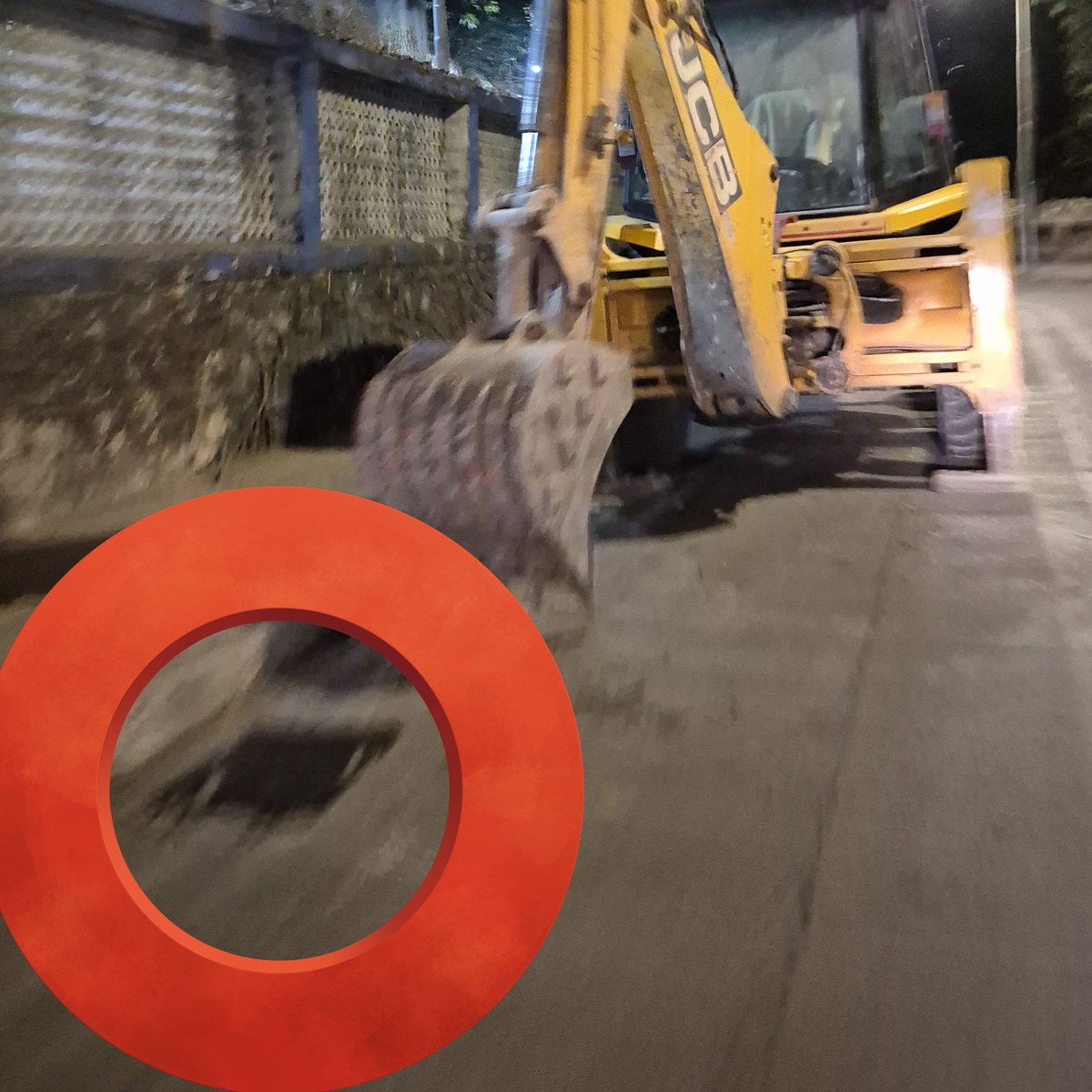 Construction vehicle illegally parked, again on narrow road!
Heavy vehicle has damaged newly constructed Storm Drains on entire road risking residents lives

Loc: Outside Main Gate Adani Receiving Station, Bldg No 24, Samatanagar 400101

<a href="/MTPHereToHelp/">Mumbai Traffic Police</a> plz remove

Share Challan #