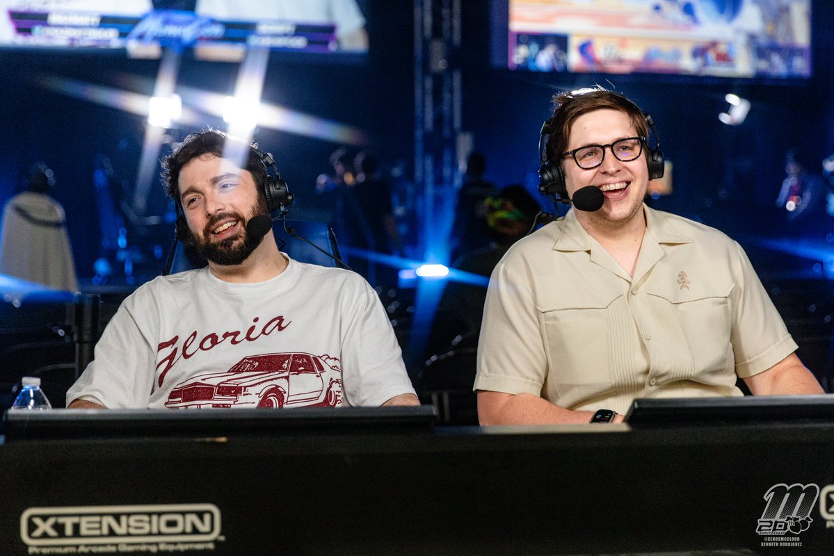 Smash Studios (@smashstudiosgg) on Twitter photo Kicking off Saturday the right way with an all-star crew on the mic.
Huge thanks to <a href="/HazmattRules/">Haz</a>, <a href="/ScriptJCR/">Script 🎙️@ Momocon 2025</a>, <a href="/BamOfThePpl/">BAM IN THAT PEACH</a>, <a href="/CharlesThoren_/">Charles Thoren</a>, <a href="/rissahi/">✨rissa @ momocon 🎙️🦑</a>, @austylavista, @princesss_brat, and @jacobmk8d for bringing the hype and setting the tone for Day 3 at #MomoCon2025! Kicking off Saturday the right way with an all-star crew on the mic.
Huge thanks to <a href="/HazmattRules/">Haz</a>, <a href="/ScriptJCR/">Script 🎙️@ Momocon 2025</a>, <a href="/BamOfThePpl/">BAM IN THAT PEACH</a>, <a href="/CharlesThoren_/">Charles Thoren</a>, <a href="/rissahi/">✨rissa @ momocon 🎙️🦑</a>, @austylavista, @princesss_brat, and @jacobmk8d for bringing the hype and setting the tone for Day 3 at #MomoCon2025!