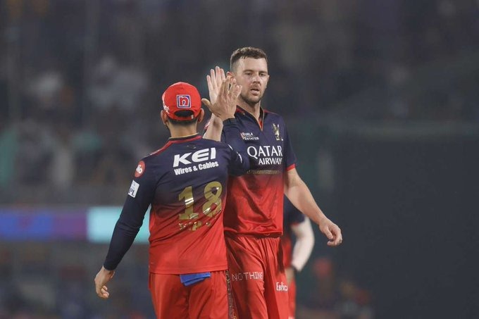 JOSH HAZELWOOD HAS JOINED RCB FOR IPL 2025 #IPL2025 #RCB