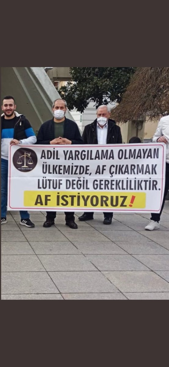 Aysel (@zgrlk81699869) on Twitter photo <a href="/avsbulbul/">Süleyman Bülbül</a> <a href="/alevibektasi_f/">Alevi Bektaşi Federasyonu - ABF</a> MilyonlarcaAile AFBekliyor
<a href="/RTErdogan/">Recep Tayyip Erdoğan</a> <a href="/eczozgurozel/">Özgür Özel</a>
<a href="/dbdevletbahceli/">Devlet Bahçeli</a> <a href="/yilmaztunc/">Yılmaz TUNÇ</a>
hak hukuk adalet için GenelAf şart Sn devlet büyüklerimiz artık kayıtsız kalmayın Af istiyoruz <a href="/avsbulbul/">Süleyman Bülbül</a> <a href="/alevibektasi_f/">Alevi Bektaşi Federasyonu - ABF</a> MilyonlarcaAile AFBekliyor
<a href="/RTErdogan/">Recep Tayyip Erdoğan</a> <a href="/eczozgurozel/">Özgür Özel</a>
<a href="/dbdevletbahceli/">Devlet Bahçeli</a> <a href="/yilmaztunc/">Yılmaz TUNÇ</a>
hak hukuk adalet için GenelAf şart Sn devlet büyüklerimiz artık kayıtsız kalmayın Af istiyoruz