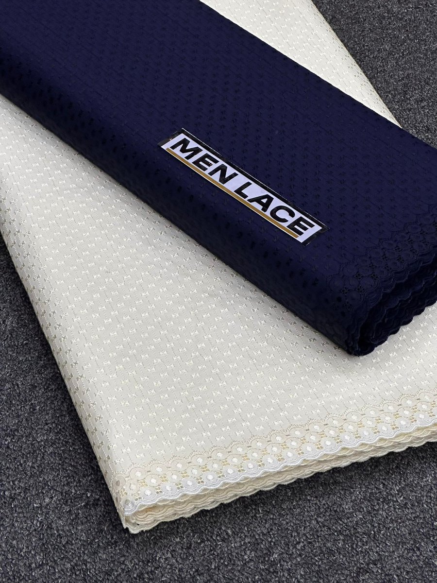 Men Lace 

Price 🔖 ✂ 220,000/  10 yard
Price 🔖 ✂ 115,000/  5 yard
📍 Kano and Delivery nationwide

Call or WhatsApp 08028482834