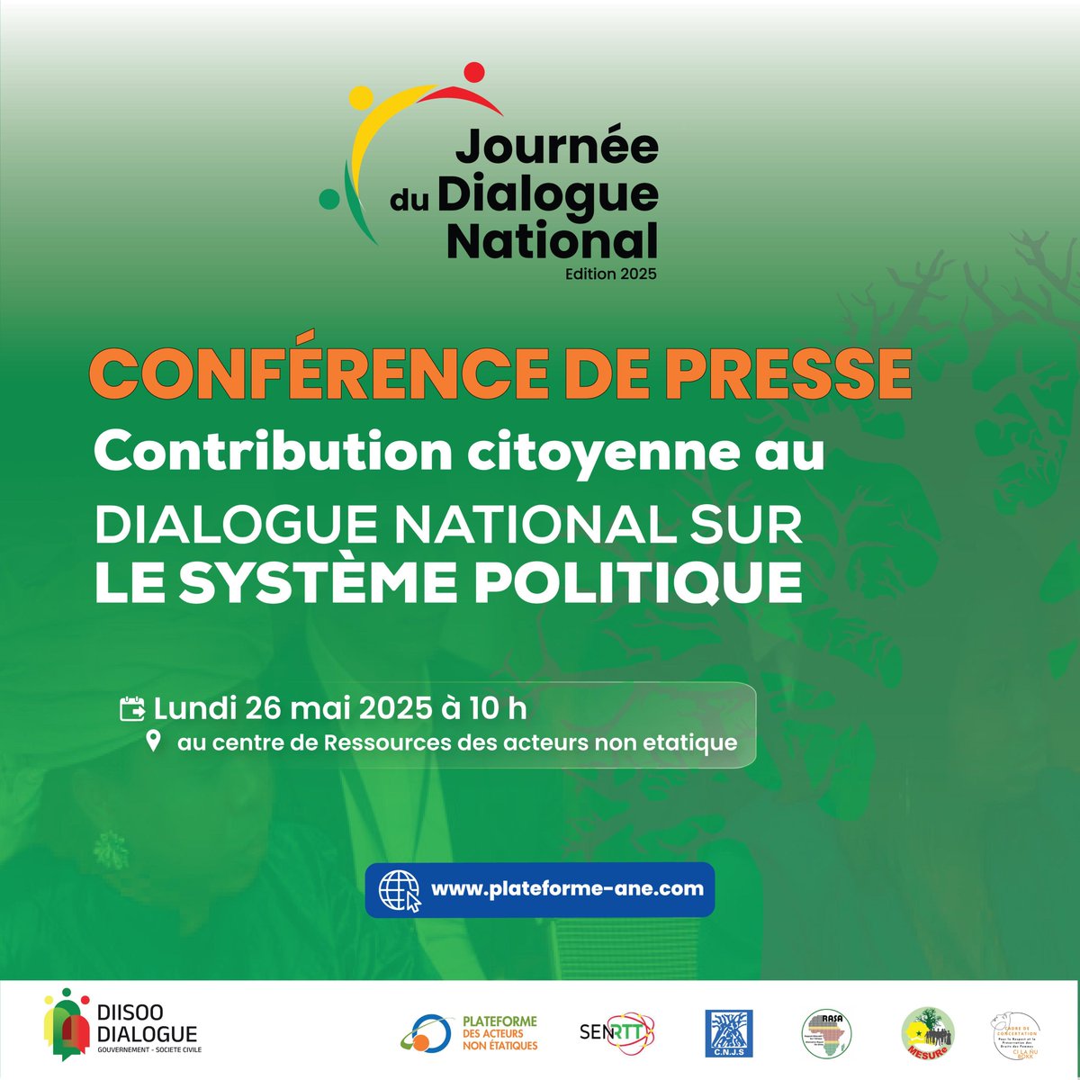 Plateforme des acteurs non étatiques tweet media