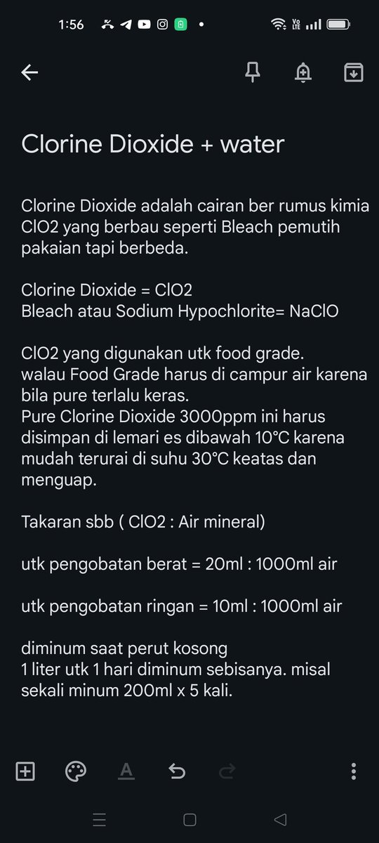 daddyyuki's tweet photo. 🚨 Lindungi diri dari vaksin 🚨

Senjata Biology yg disamarkan dengan nama vaksin akan menjadi suntik paksa dgn adanya pandemic treaty. pindah dari kota ke desa buat komunitas kampung aman swasembada. 
atau, persiapkan ClO2 (Clorine Dioxide) utk diminum sbm sesudah suntik. https://t.co/AIXp1lK8bu