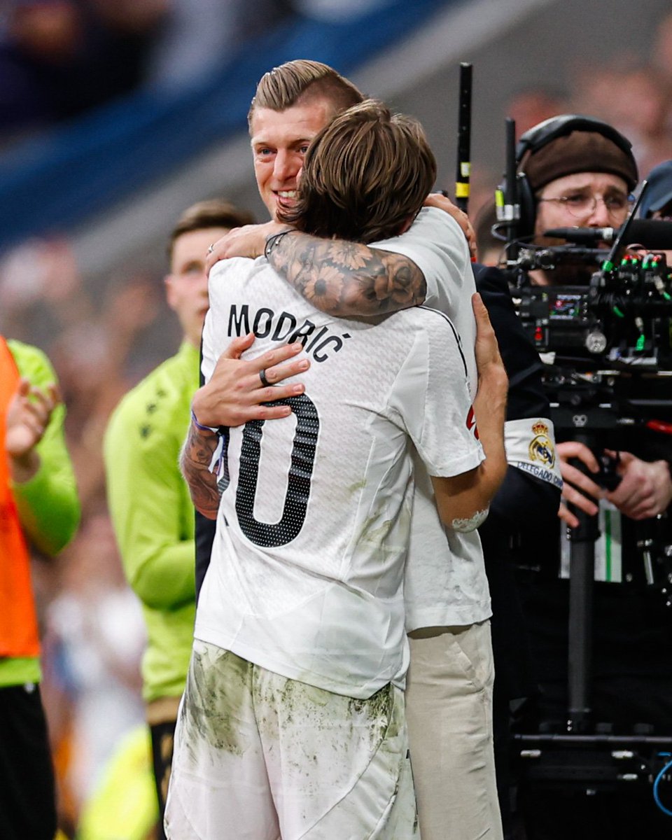 Best midfielders in the history of Real Madrid. 

It will never be the same.