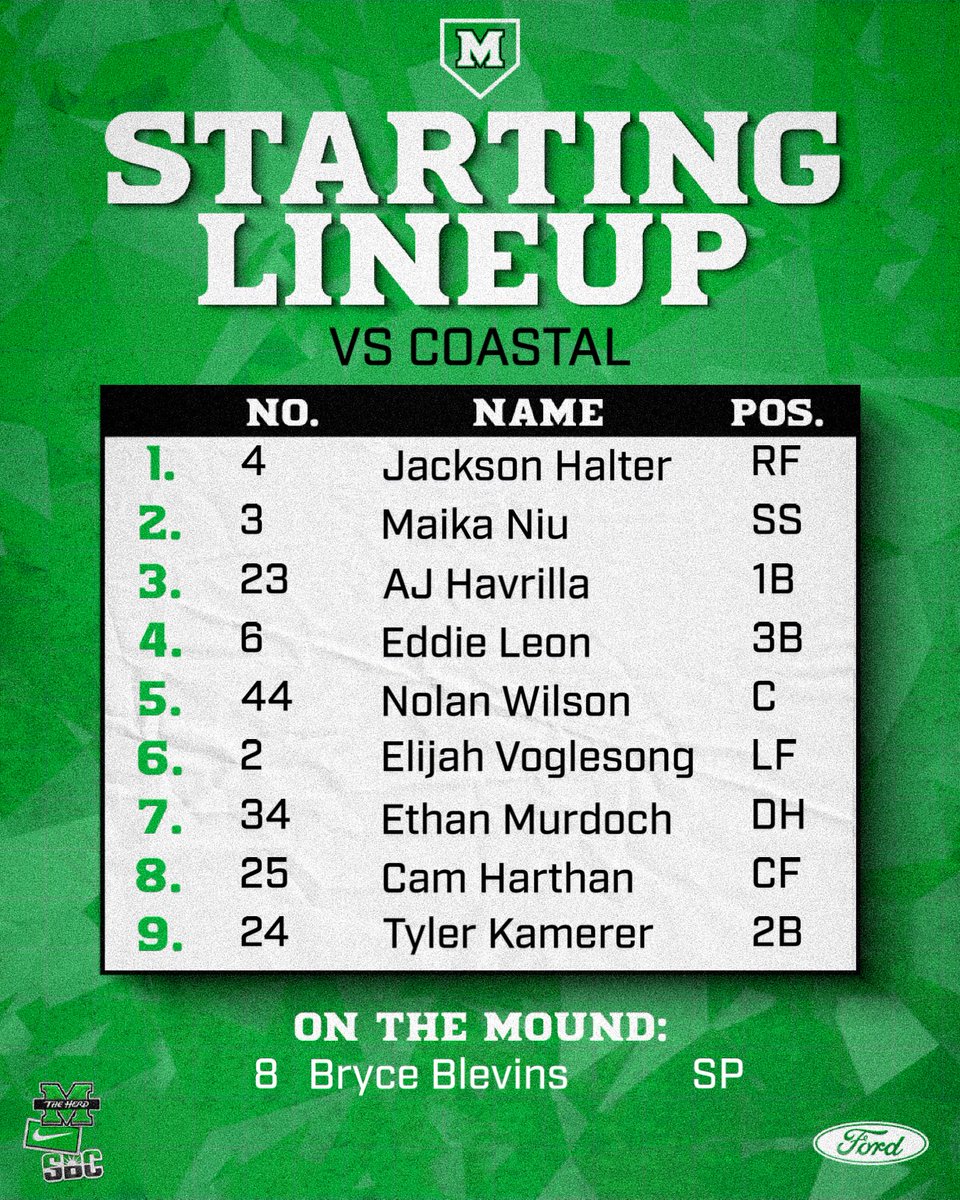 Run it back 🔁

#WeAreMarshall