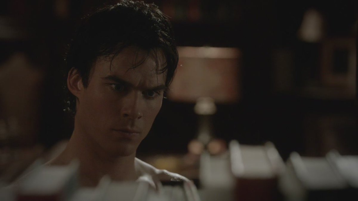 the vampire diaries is such a memorable show because of damon salvatore.