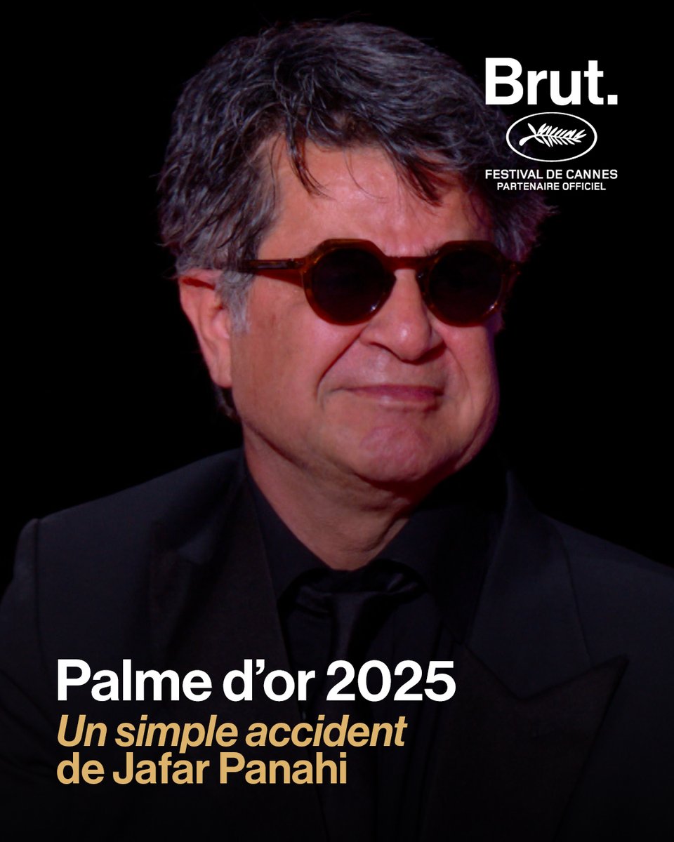 Le réalisateur iranien Jafar Panahi remporte la Palme d'or pour son film "Un simple accident" ! #Cannes2025