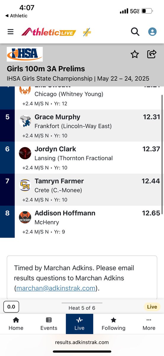 TFSTRACK (@tfsouthtf) on Twitter photo Jordyn missed qualifying in the LJ but came back with a huge PR in the 100m to end her phenomenal season on a high note! <a href="/TFSo_Athletics/">T. F. South Athletics</a> Jordyn missed qualifying in the LJ but came back with a huge PR in the 100m to end her phenomenal season on a high note! <a href="/TFSo_Athletics/">T. F. South Athletics</a>