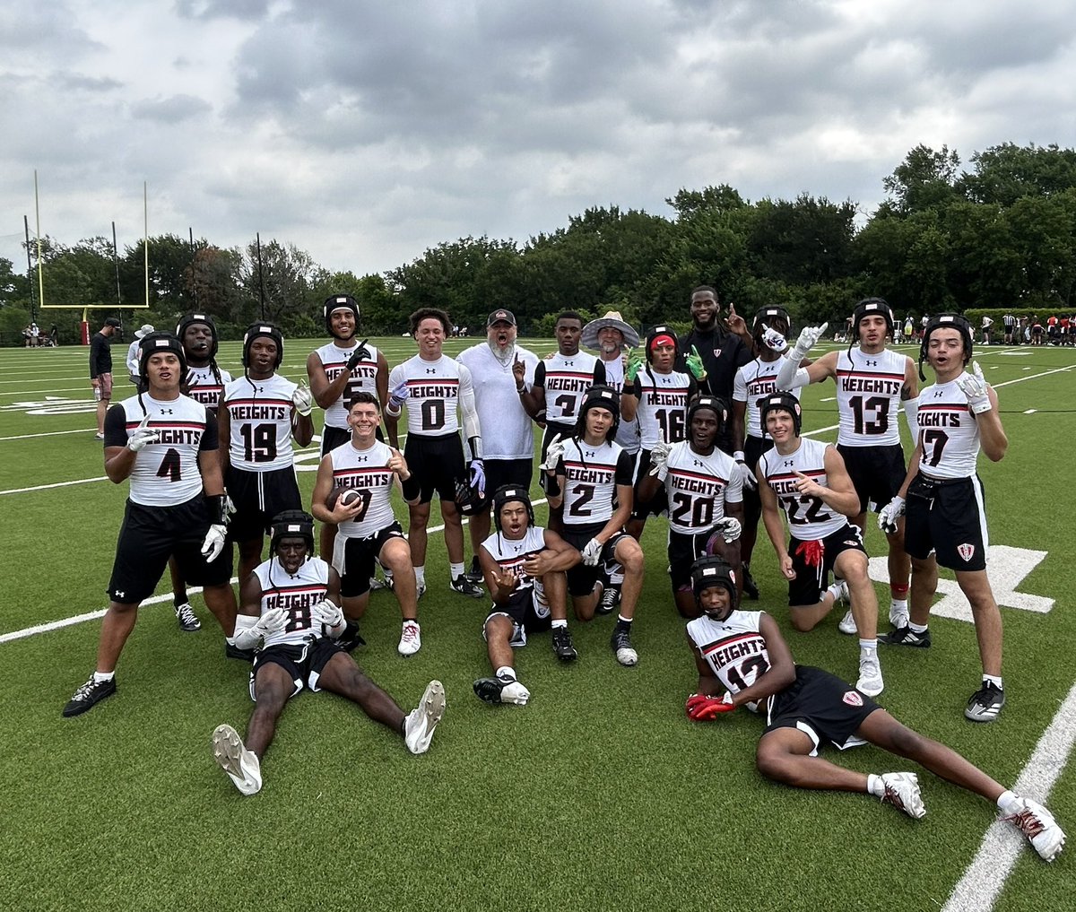 Mark Humble (@markhum7) on Twitter photo 3-0 DAY‼️
Northwest SQT 7 on 7 🏆
Proud of our kids‼️
#RepTheShield 🛡️ #HonorHeights ⚔️
<a href="/HHKnights_FB/">Harker Heights Football</a> | <a href="/RecruitHeights/">RecruitTheShield</a>
<a href="/KilleenISD_/">KISD Sports</a> | <a href="/HHHS_Trainers/">HHHS Sports Medicine</a>
<a href="/Matt_Stepp817/">Matt Stepp</a> | <a href="/GPowersScout/">Greg Powers 🏟️</a>
<a href="/dctf/">Dave Campbell's Texas Football — TexasFootball.com</a> | <a href="/malloryhartley/">Mallory Hartley</a> 3-0 DAY‼️
Northwest SQT 7 on 7 🏆
Proud of our kids‼️
#RepTheShield 🛡️ #HonorHeights ⚔️
<a href="/HHKnights_FB/">Harker Heights Football</a> | <a href="/RecruitHeights/">RecruitTheShield</a>
<a href="/KilleenISD_/">KISD Sports</a> | <a href="/HHHS_Trainers/">HHHS Sports Medicine</a>
<a href="/Matt_Stepp817/">Matt Stepp</a> | <a href="/GPowersScout/">Greg Powers 🏟️</a>
<a href="/dctf/">Dave Campbell's Texas Football — TexasFootball.com</a> | <a href="/malloryhartley/">Mallory Hartley</a>