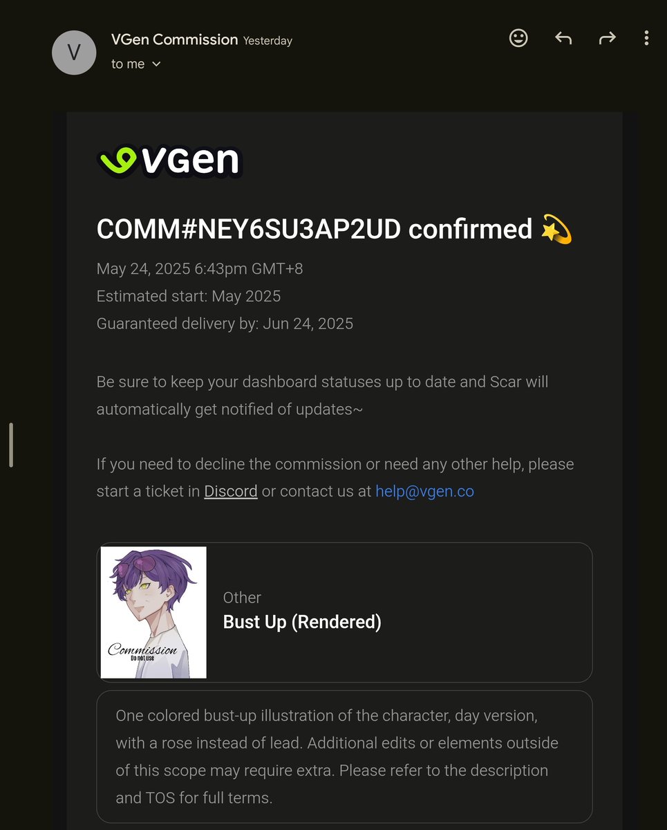 my first client on vgen🥹

#VGenComm #VGen #artmoots