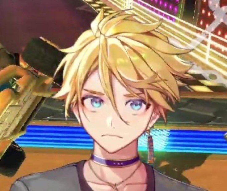 Iucadeez's tweet image. love this genre of angy niji yellow boys