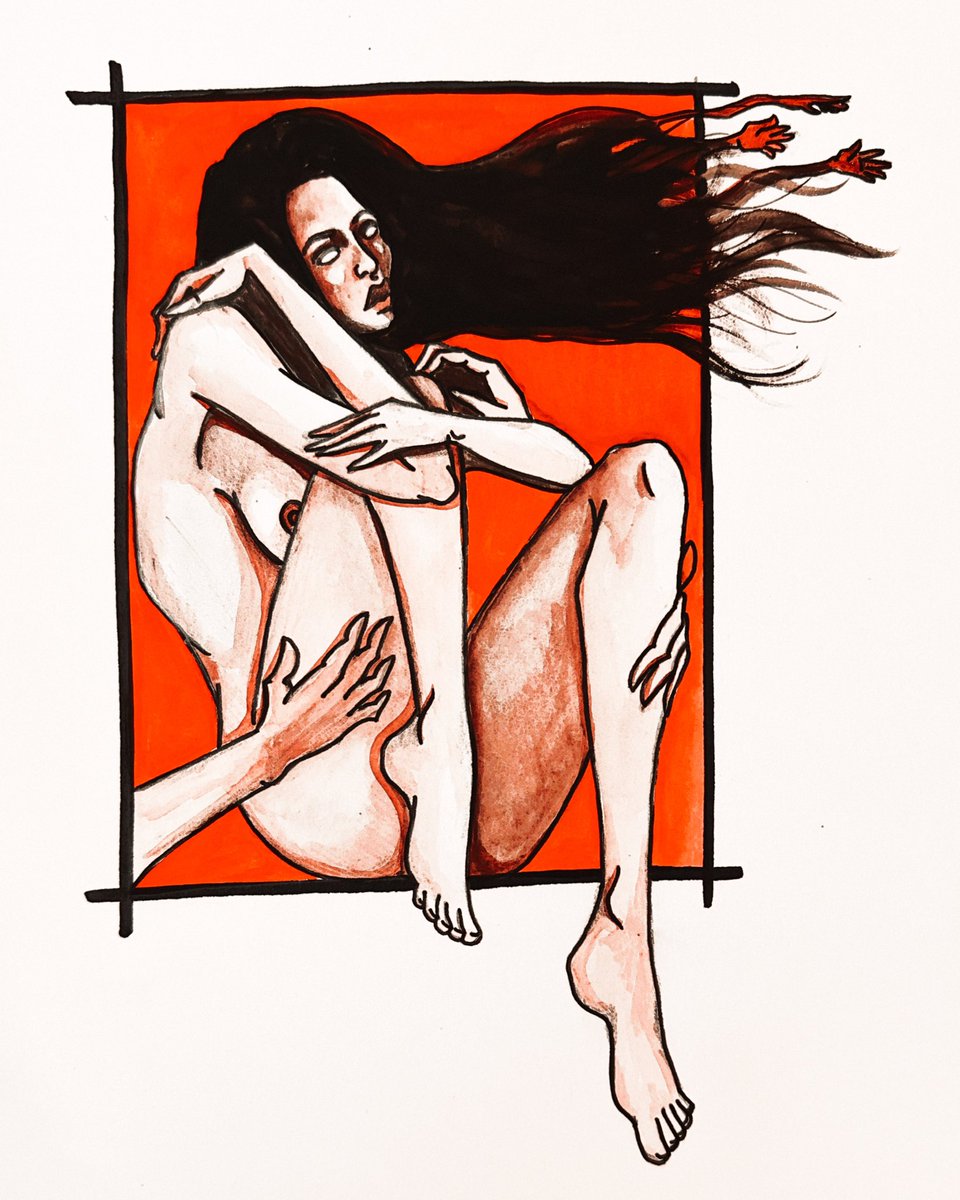 Intrusive thoughts

[watercolor and ink, see more work on my website : mannequinmadi.com]

#art #illustration #intrusivethoughts