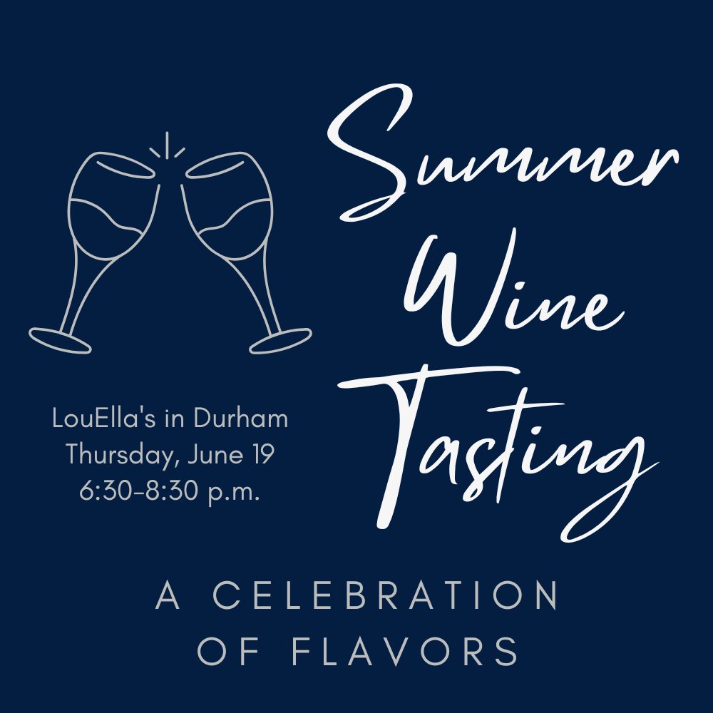 Join us for a summer wine tasting!🍷We'll be at LouElla's in Durham on Thursday, June 19, starting at 6:30 p.m. Sign up today at: alumni-resources.georgetown.edu/s/1686/alumni/…
