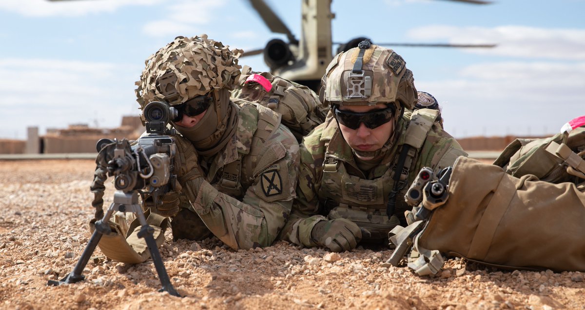 Operation Inherent Resolve (@cjtfoir) on Twitter photo Eyes on target, mission ready.
These Soldiers hone precision and coordination under pressure, showing the skill and teamwork that keep our forces sharp. What does dedication look like in your line of work?
<a href="/CENTCOM/">U.S. Central Command</a> <a href="/usarmycentral/">US Army Central (Third Army)</a> <a href="/10MTNDIV/">10th Mountain Div.</a>
#CJTFOIR #Coalition #Marksmanship Eyes on target, mission ready.
These Soldiers hone precision and coordination under pressure, showing the skill and teamwork that keep our forces sharp. What does dedication look like in your line of work?
<a href="/CENTCOM/">U.S. Central Command</a> <a href="/usarmycentral/">US Army Central (Third Army)</a> <a href="/10MTNDIV/">10th Mountain Div.</a>
#CJTFOIR #Coalition #Marksmanship