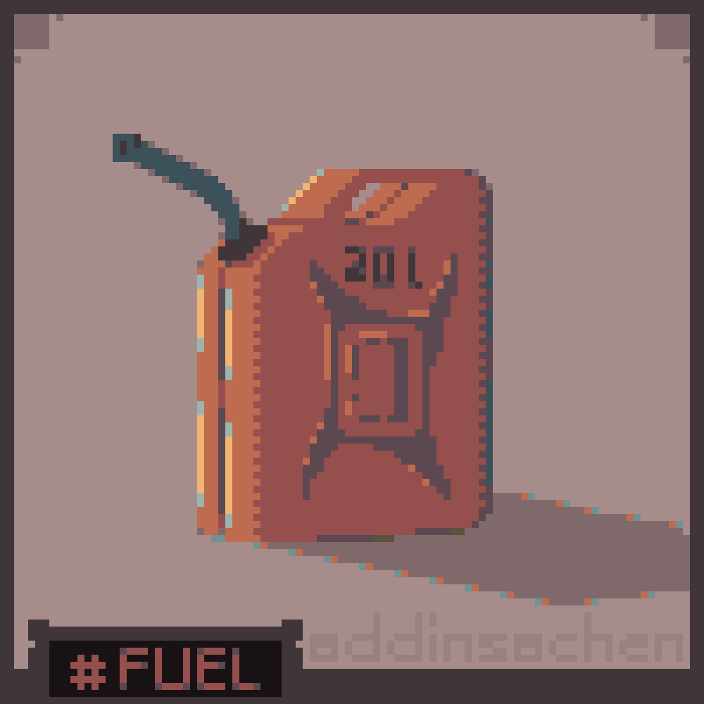 AddinSachen's tweet photo. #Fuel for  #pixel_dailies ! 

 #pixelart #ドット絵 #aseprite
@pixeldailies https://t.co/lSan2YNkCk