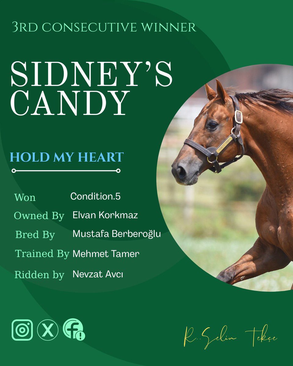 Aygırlarımızın yavrularının yarış sonuçlarını yayınlarken bir değişiklik yapalım dedik.
Yorumlarınızı bekleriz.