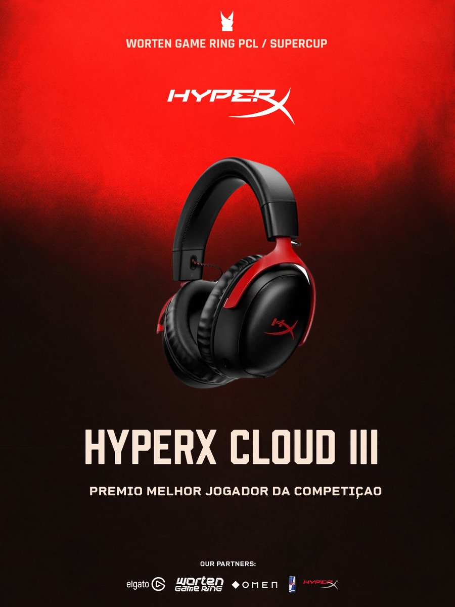 O melhor jogador da Worten Game Ring PCL Supercup será premiado com um par de HyperX Cloud III

Obrigado <a href="/HyperX/">HyperX</a>