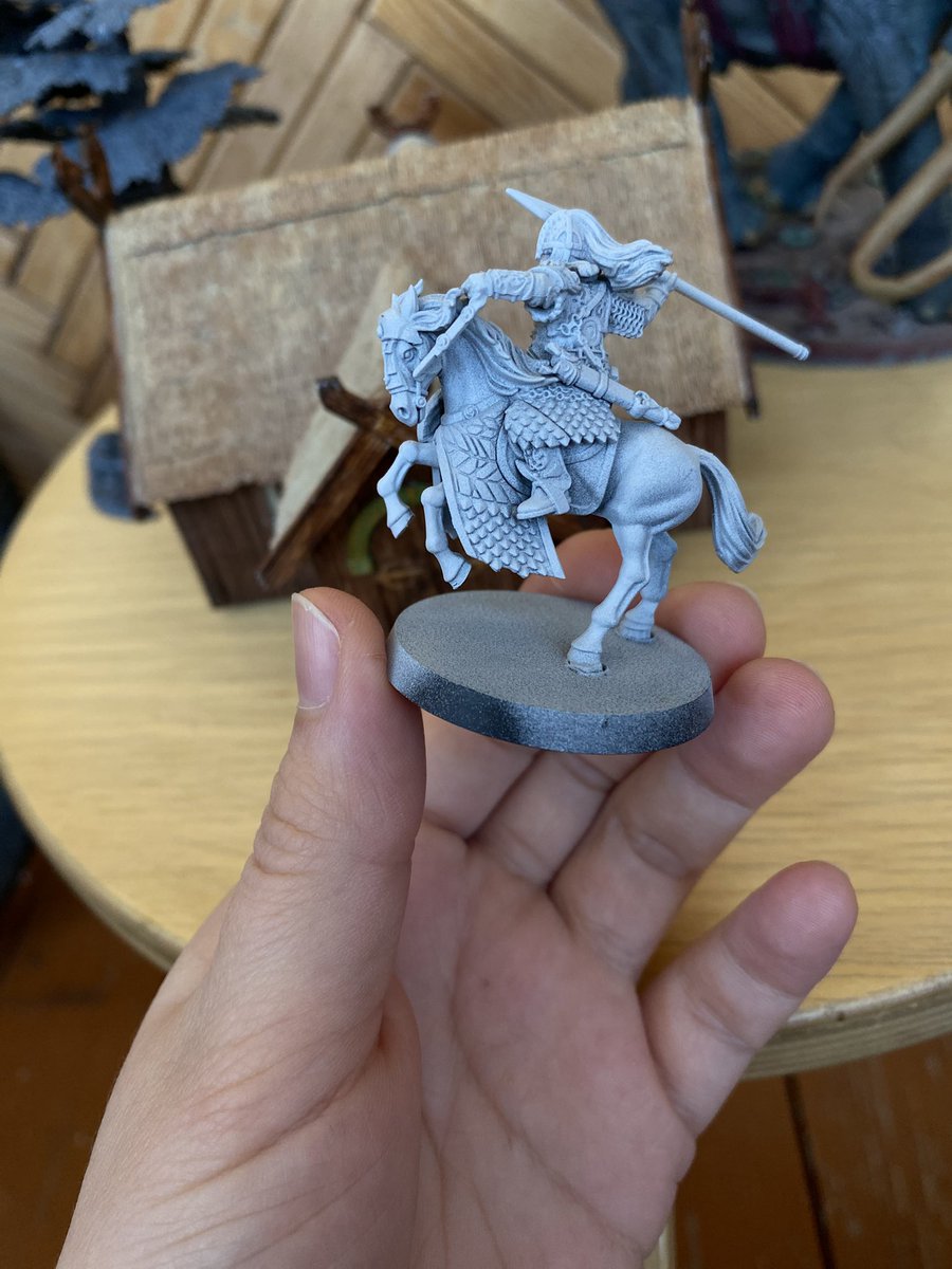 My favorite model in MESBG. Details, dynamic pose…ohh it will be a pleasure to paint it