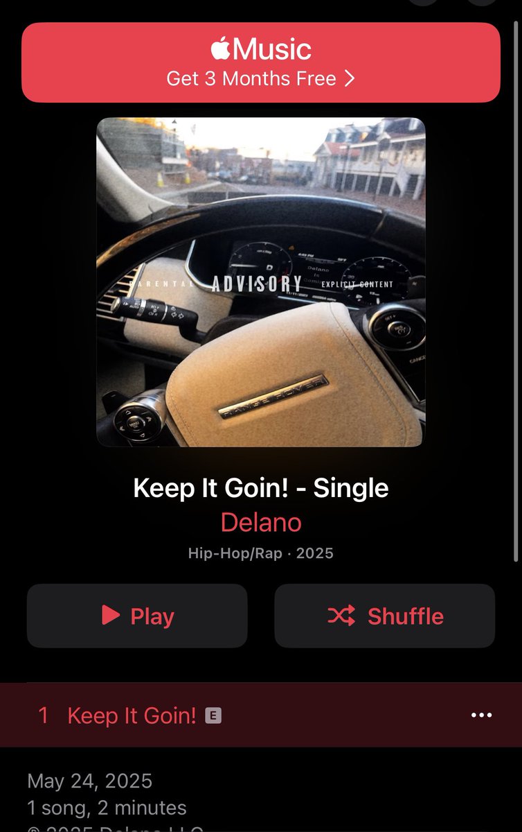 Delan050's tweet image. KEEP IT GOIN
OUT NOW 🗣️🗣️
LMK HOW YOU FEELIN BOUT IT
linktr.ee/KingDelanoho