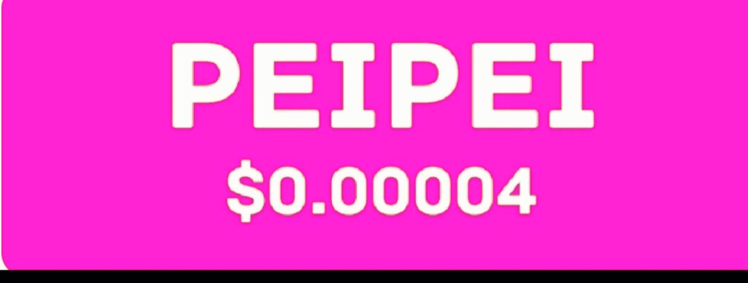 6,000,000,000 $PEIPEI cost roughly $320 now

If it reaches 0.00004 that’s $280,000

Remember when they said $DOGE couldn’t hit $0.01 , now it’s at $0.22

Just leaving this here, do as you please with this information