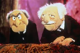451_Grad_F's tweet photo. Sind das nicht die zwei von den Muppets, äh #Waldorf &amp; #Statler? https://t.co/NurrxQor9Y