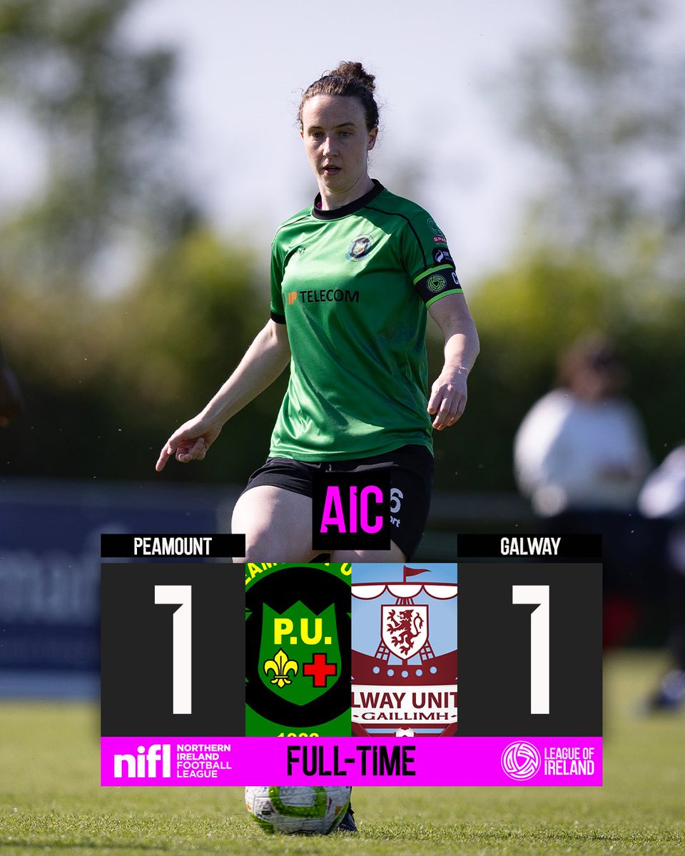 Peamount and Galway draw 🤝