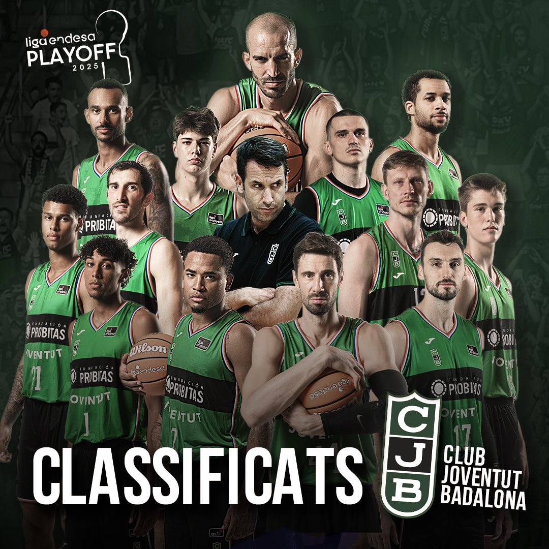 ✅ Som 𝐄𝐐𝐔𝐈𝐏 de 𝐏𝐋𝐀𝐘-𝐎𝐅𝐅𝐒!

FORÇA PENYA! 💚🖤

#CityOfBadalona